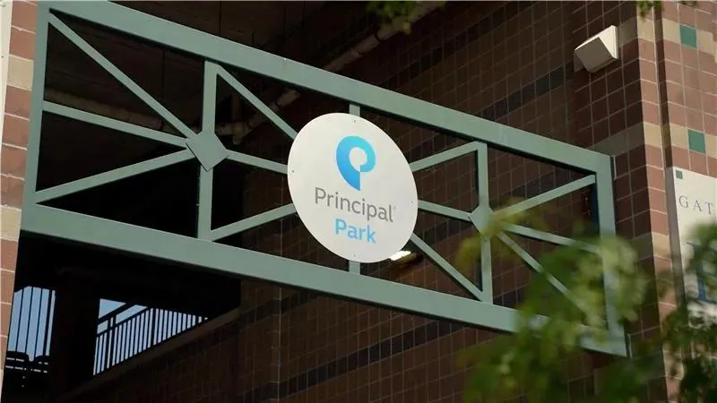 Principal Park exterior signage